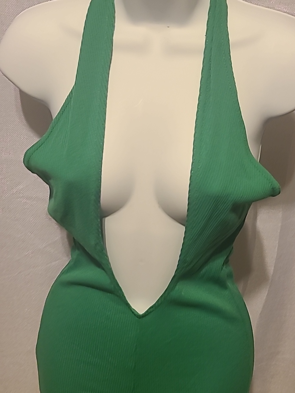 Pretty Little Thing jumpsuit Green Size 6 - Picture 3 of 6